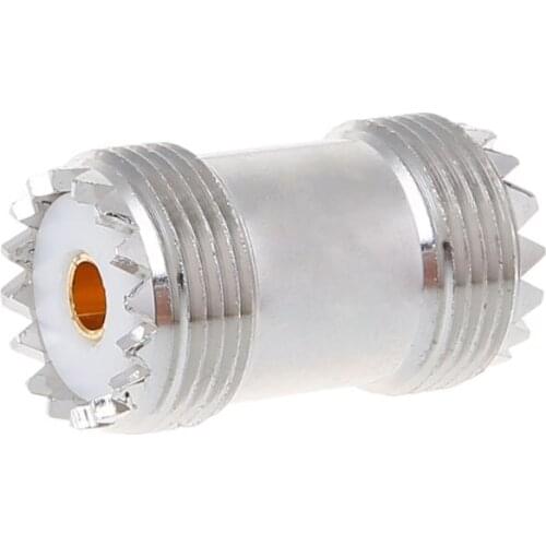 2019 New 1 Pc UHF SO239 Female To Female Jack Panel Mount RF Coaxial Adapter Connector Straight F/F Electrical Equipment