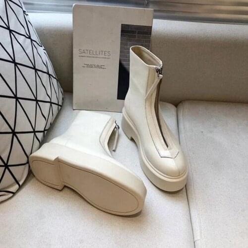 2020 New Fashion Luxury Boots Women Designers Stretch Fabric Slip-On Round Toe Hoof Heels High (3cm-5cm) Ankle Women Boots