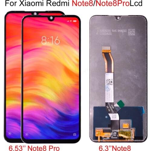 New For Xiaomi Redmi note 8 Pro lcd Display Touch Screen Digitizer Assembly For Redmi note8 pro lcd Replacement redmi note 8 lcd