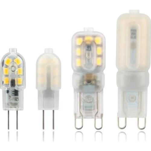 10pcs/lot G4 G9 LED Bulb 3W 5W 7W Light Bulb AC 220V DC 12V LED Lamp SMD2835 Spotlight Chandelier Replace 30W 50W Halogen Lamps