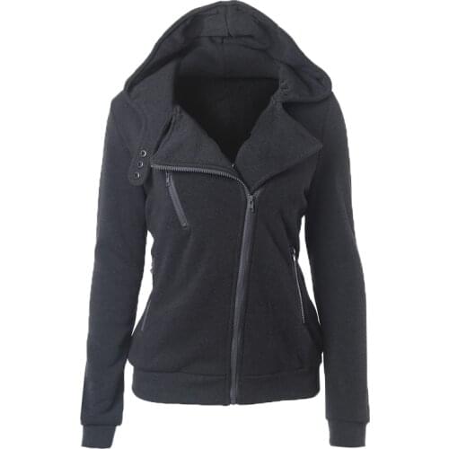 2020 Casual Winter Women Basic Jackets Cardigan Cotton Hoodies Female Coat Black Outerwear Hoodies Sweatshirts Plus Size 3XL 50