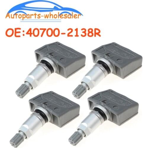 4 pcs/lot 407002138R 40700-2138R 8200086582 For Renault Laguna II Laguna II Grandtour TPMS Tire Pressure Sensor Monitor 433Mhz