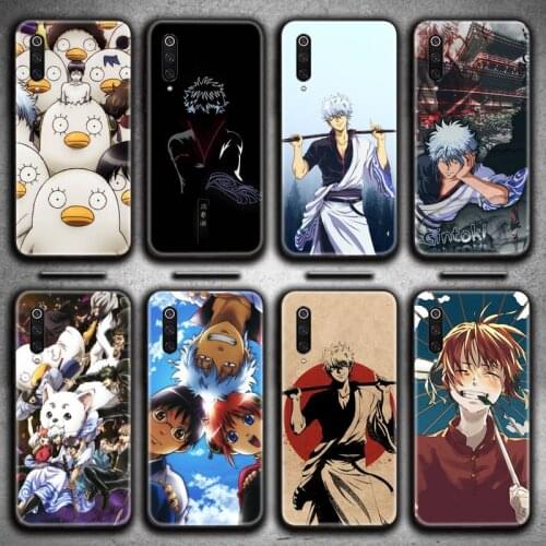 Sakata Gintoki Gintama Phone Cases for Xiaomi Mi Note 10 Lite Mi 9T Pro xiaomi 10 CC9 9SE