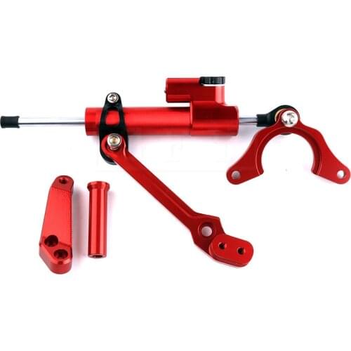 For Kawasaki Z900 2017 2018 Motorcycle CNC Damper Steering Stabilizer Linear Reversed Safety Control Steering Mounting Bracket