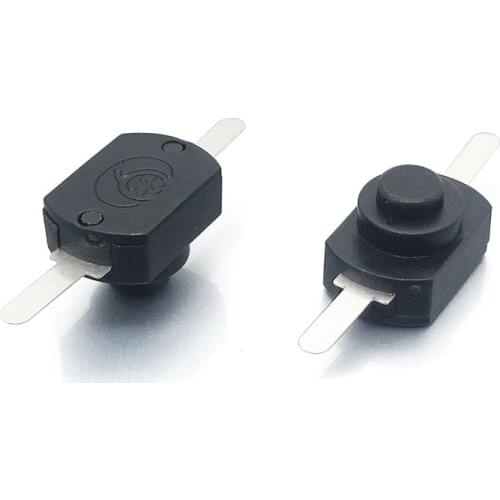 Strong Flashlight On And Off 15b Patch Power Switch Self-Locking Button Switch