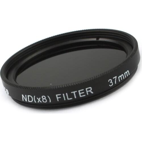 Pixco 37mm 49mm Neutral Density 8 (ND8) Filter Suit For SLR Camera/Digital Camera/Camcorder DV