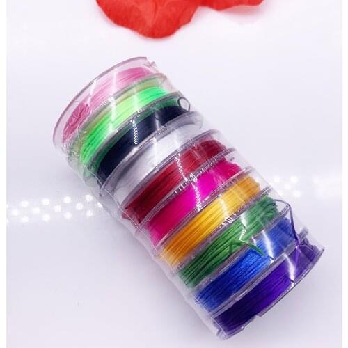 10 Colors Pack High Elastic Beading Cord String Crystal Thread for Jewelry Making DIY Necklace Bracelet Accessories
