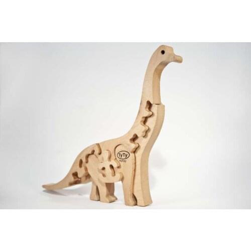 New animal Wooden Toys for Kids Rainbow Building Blocks Jenga Educational Birthday Preschool Teaching Gifts for Children