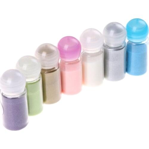 New DIY Metallic Paint Emboss Powder Shiny Colour Embossing Pigment Stamping Scrapbooking Craft Embossing Powder 10ML/Bottle