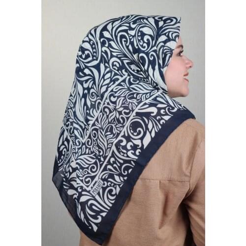 PİRAMİT TEXTURED CREPE SCARF DESEN-58 - RENK-02