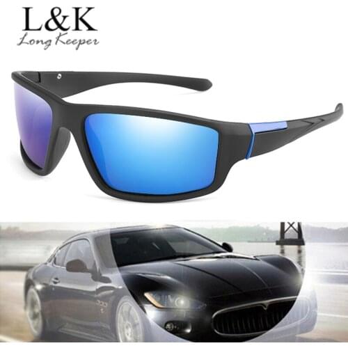 Polarized Sunglasses Men Square Driving Sports Sun Glasses Male Women Vacation Travel Luxury Brand Design Gafas De Sol UV400
