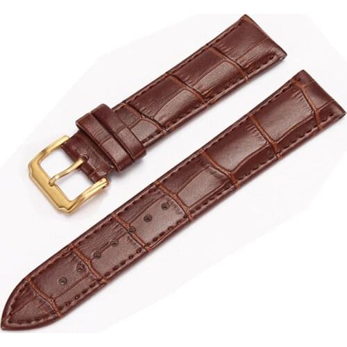 Universal Replacement Leather Watch Strap Leather Watchband for Men Women 12mm 14mm 16mm 18mm 19mm 20mm 21mm 22mm Watch Band