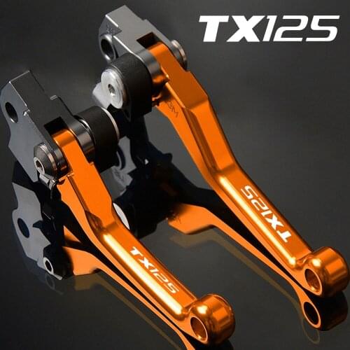 CNC handbrake TX125 Motorcycle DirtBike Motocross dirt bike Pivot Handlebar Brake Clutch Levers FOR HUSQVARNA TX125 2017 2018
