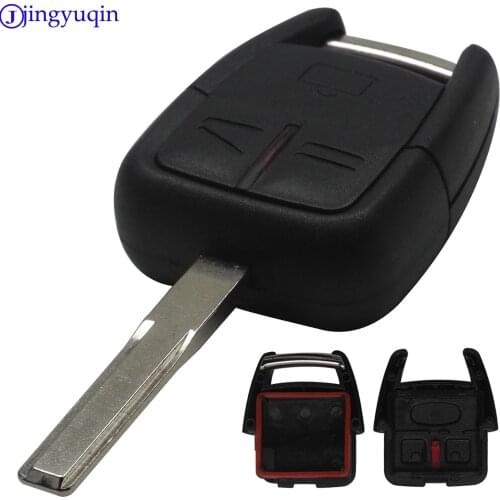 Replacement Car Remote Key Shell Fob Case Cover For Opel Vauxhall Astra Vectra Zafira Frontera 3 Buttons Car-Styling For Omega