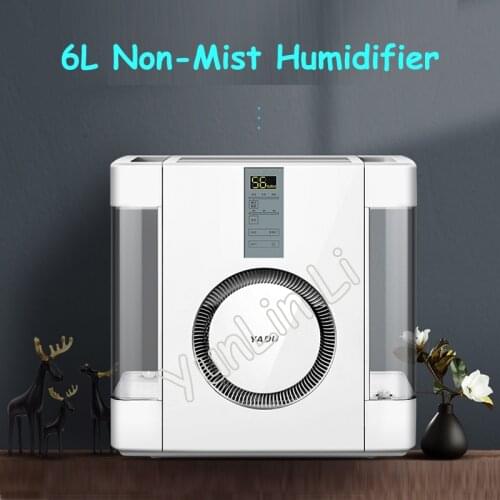 6L Non-Mist Humidifier Household Large Capacity Humidification Intelligent Wifi Control Mistless Air Moistener SZK-J361WIFI