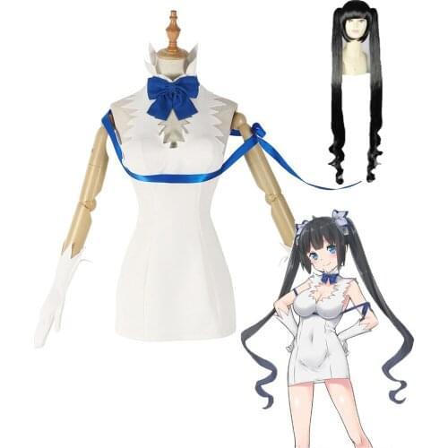 Hestia Cosplay Costume Sexy Dress Anime Is It Wrong That I Want to Meet You in a Dungeon Halloween Cosplay Costume Women Dress