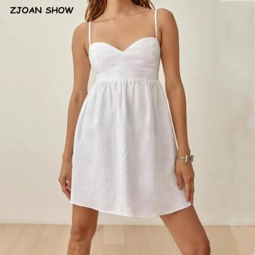 ZJOAN SHOW Summer Linen Dresses