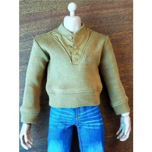 1/6 Scale Male Clothes Shirt Sweater & Jeans suit Clothing Accessories For 12'' Action Figure Dolls