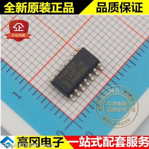 10pieces 74AHC00D SOP14 42