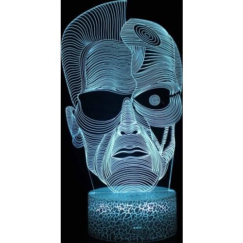 3D Table Lamp Creative Visual Light Colorful Touch Small Night Light Gift Lamp