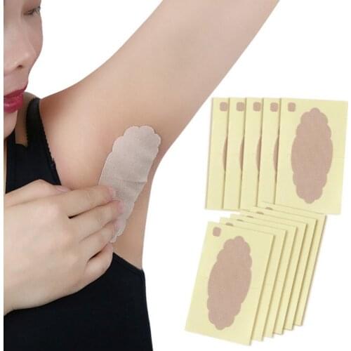 50% Hot Sale 2Pcs Disposable Armpit Sweat Absorbent Pad Anti Perspiration Foot Sticker Patch