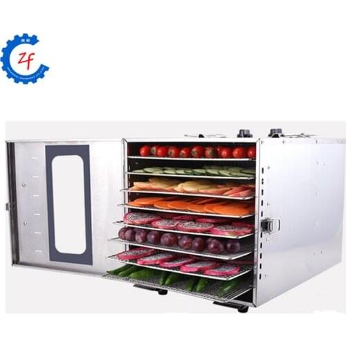 8 Trays tomato potato mango lemon chips dryer commercial food dehydrator machine