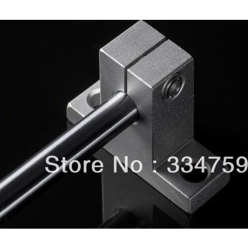 Free shipping 6pcs SK16 16mm Shaft Support Linear Shaft Support Linear Rod CNC Router SH16A