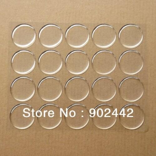 Free Shipping: Make Epoxy Resin Sticker 1000 pcs/Lot 30 mm Clear Round High Quality Epoxy Sticker