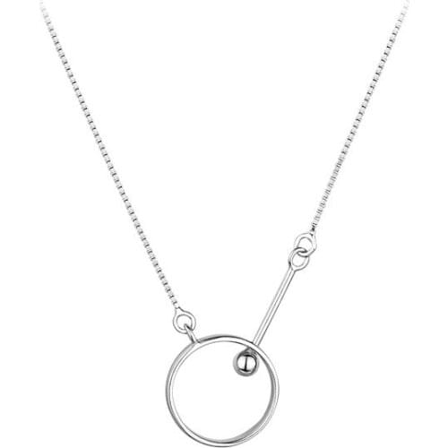 Noble Women Pure 100% 925 Sterling Silver Necklaces Pendant Necklaces Chain Jewelry Accessory Fashion Gift For Girl Party