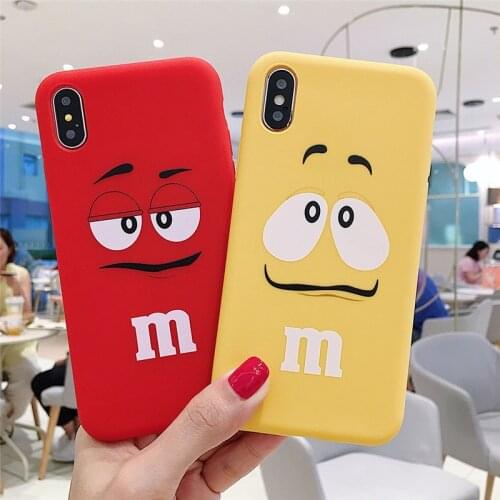 For Samsung Galaxy A21S A50 A51 A70 A71 A10 A20 A20E A30 A31 A40 S9 S10 S20 FE S21 Plus Note 10 Lite Chocolate Beans TPU Case