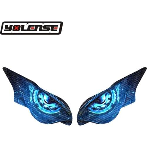 For HONDA CBR1000RR CBR 1000RR CBR1000 RR 2008-2011 Motorcycle Accessories 3D Front Fairing Headlight Sticker Guard
