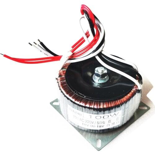 100W dual 18V toroidal transformer for power amplifier LM1875