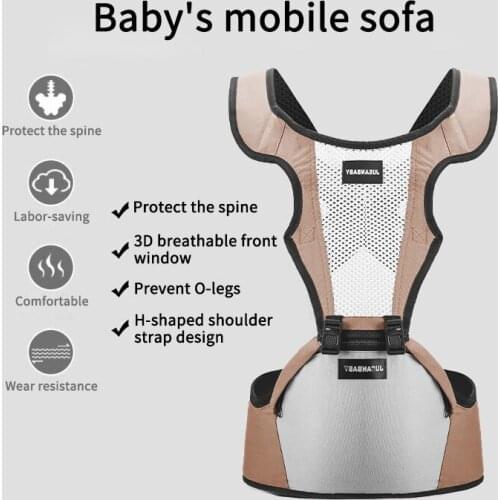 Ergonomic New Born Baby Carrier Infant Kids Backpack Hipseat Sling Front Facing Kangaroo Baby Wrap for Baby Travel 0-36 Months