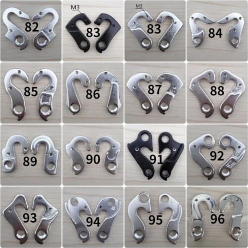 2PCS Bicycle rear Derailleur Gear Hanger Mech Dropout Fit For Jamis Frame Specialized Cube Felt Canyon GT Number 44-54