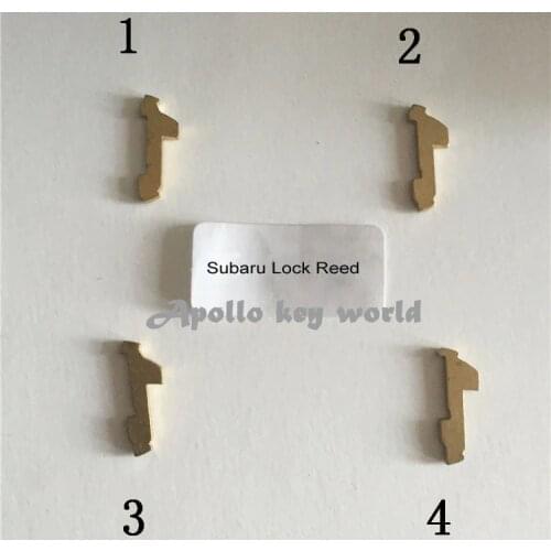 Car Lock Reed Locking plate For Subaru Car Door Lock Reed Plate Key Kit Locksmith Tool Total 100PCS (4 MODELS)