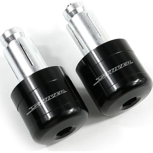 Fit For Aprilia SL750 Shiver 2008-2018 SL750 Shiver Motorcycle Accessories Handle Bar Handlebar Grips Bar End Cap Cover Aluminum