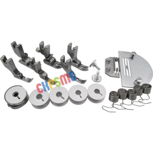PRESSER FOOT,BOBBIN ,BOBBIN CASE SET KP-SN19 FOR JUKI DDL-8500 DDL-9000 Singer 491,95,96,188K,191,241,251,281,291U,400W,600W