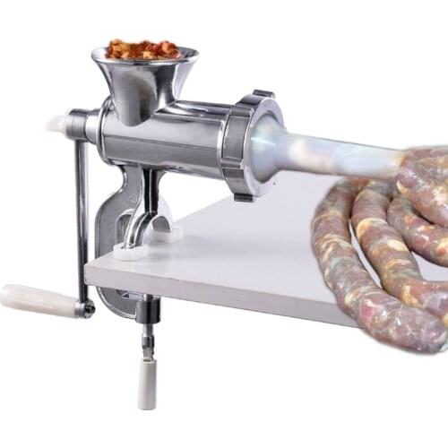 Handheld Manual Meat Grinders Small Sausage Maker Manual Meat Grinders Food Processor Triturador Manual Kichen Items EE50