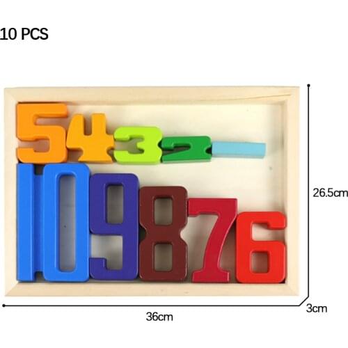 Stackable Montessori Building Blocks Early Preschool Developmental Toy