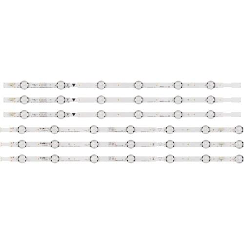 LED backlight strip 50'' TV UDULEDGS057 UDULEDGS056 50W7S1P UDULED0GS050 UDULED0GS051 FW50D36FB for LG innotek 50inch L R Type