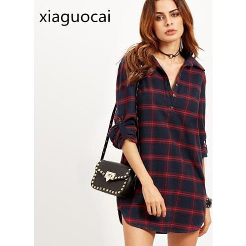 XiaGuoCai Collar Blouses