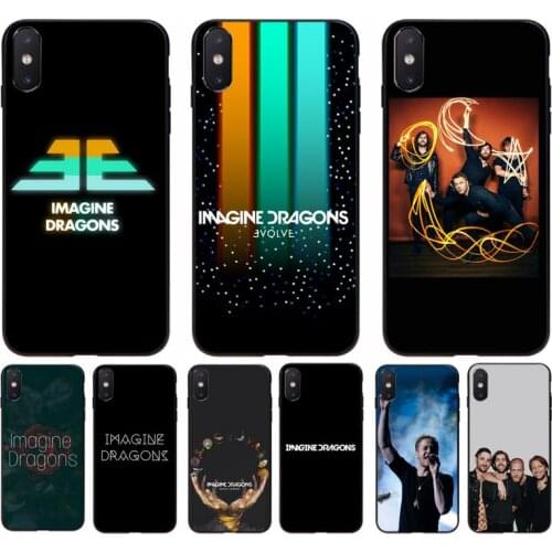 YNDFCNB Imagine Dragons Soft Rubber Phone Cover for iphone 11 Pro Max X XS MAX 6 6s 7 8 plus 5 5S 5SE XR SE2020