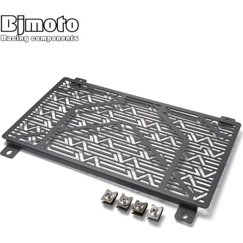 BJMOTO Motorcycle Stainless Steel Radiator Guard Cover Protector For Kawasaki ninja 400 ninja400 2018-2020 Z400 2019-2020