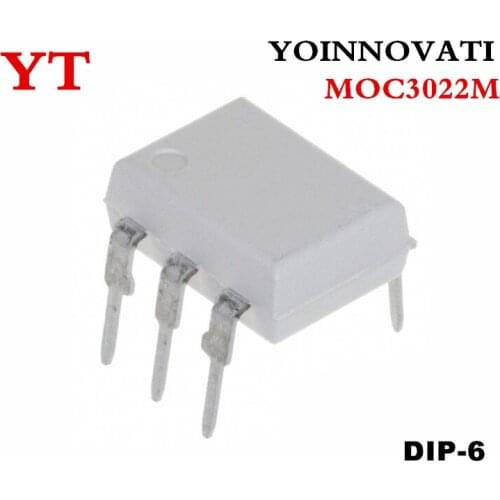 100PCS MOC3022M DIP-6 MOC3022 6-PIN Best quality