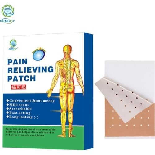 Best Sale 12 Pieces=2 Boxes Capsicum Pain Relief Plaster 7x10cm Medical Knee Pain Relief Patch Back Neck Shoulder Pain Pad