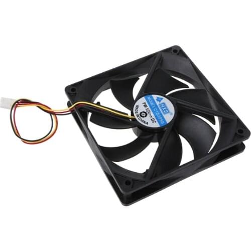 120x120x25mm DC 12V 0.15A 3 Pin 7-Blade Computer Case Cooling Fan Cooler 12025