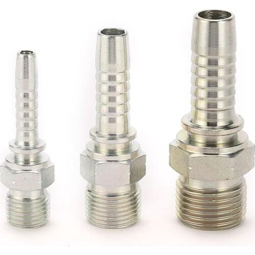 12611-06-06 Hydraulic High Pressure Fitting BSP thread pipe fitting coupling