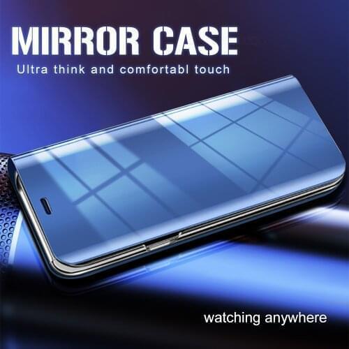 For samsung galaxy a72 cases magnetic stand book phone cover For samsung a 72 sm-a725b a726 samsunga72 smart mirror flip coque