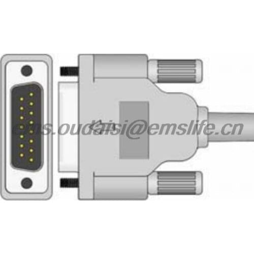 HP EKG DB15pin connector for ECG Cable spare parts of patient monitor and cardiography machine
