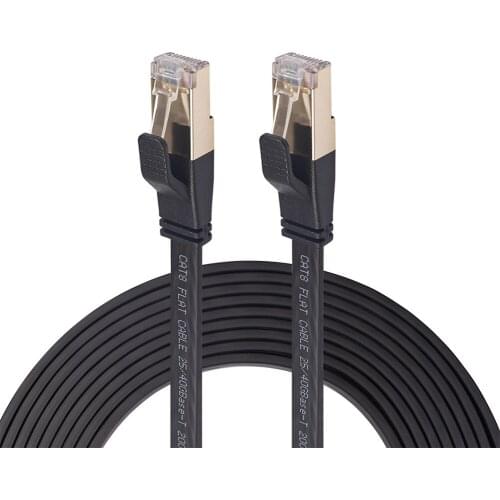 Cat8 0.5M-20M Ethernet Cable SFTP 40Gbps Super Speed Cat 8 Network LAN Patch Cord with RJ45 Connector for Router Modem PC